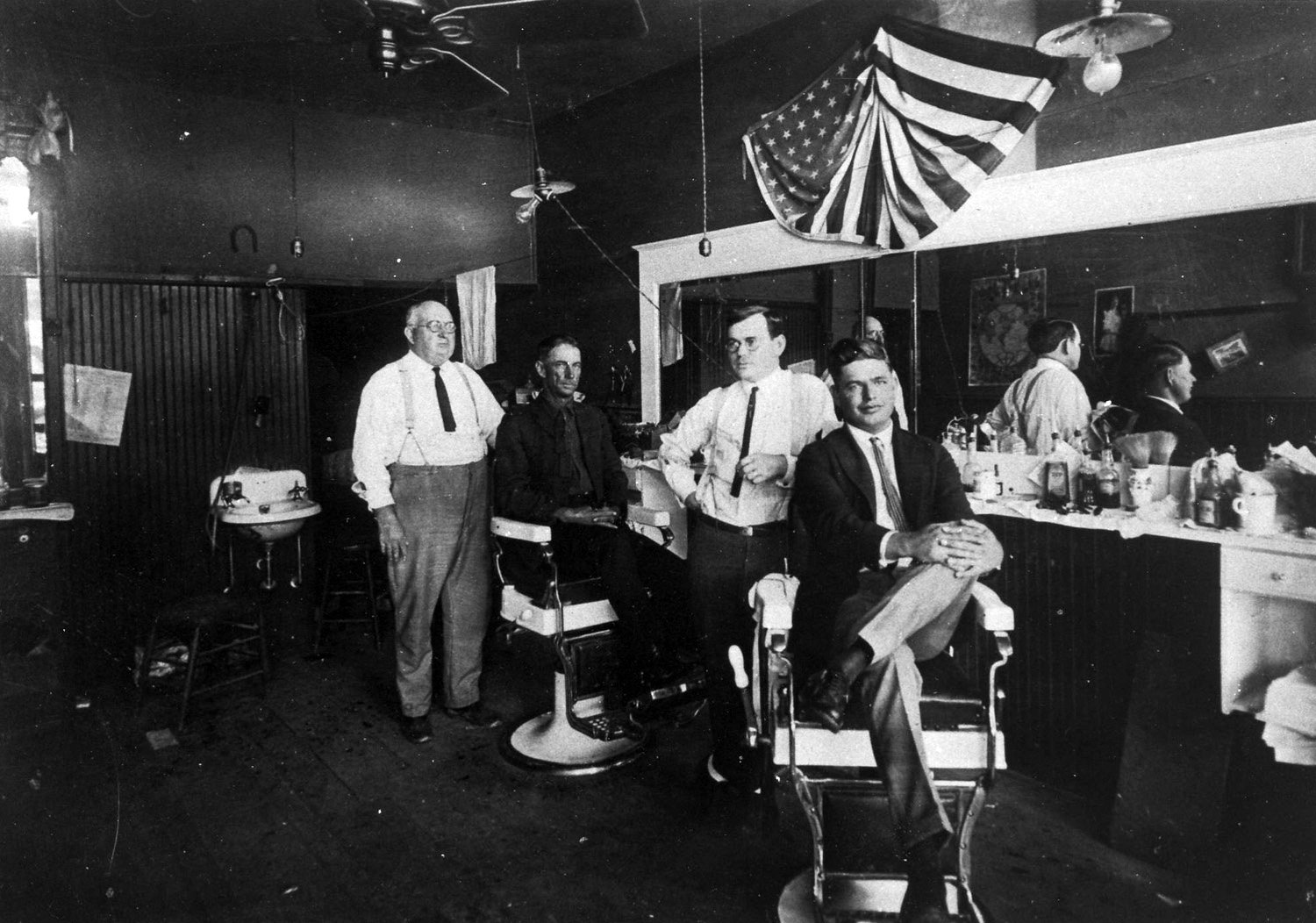 1920 barber shop